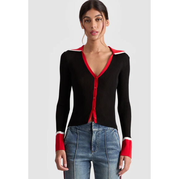 Alice + Olivia Tops - Alice + Olivia NEALIE CARDIGAN S